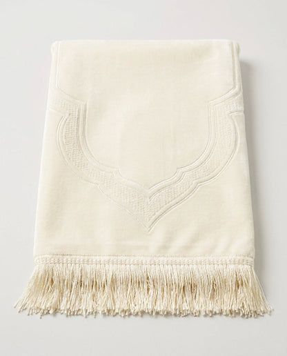Tapis de prière matelassé - Beige