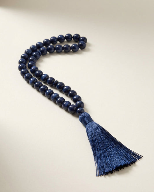 Tasbih 99 perles — Bleu marine