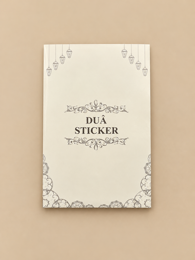 Pochette du lot de 12 stickers d'invocations Duâ Sticker