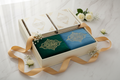 Coffret Union : Coran et tapis de prière assortis pour mariés
