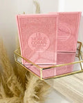 Tapis de prière épais rose